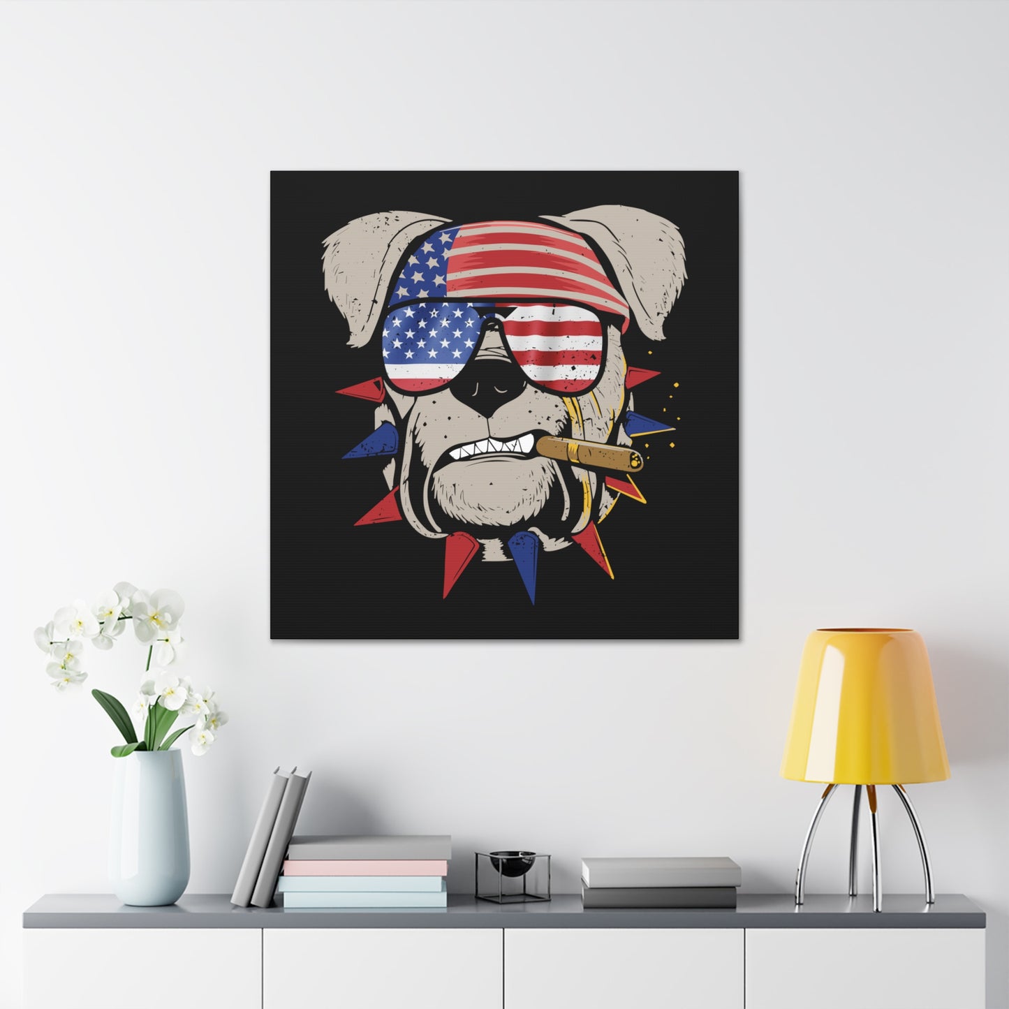 "American Bulldog" Wall Art - Weave Got Gifts - Unique Gifts You Won’t Find Anywhere Else!