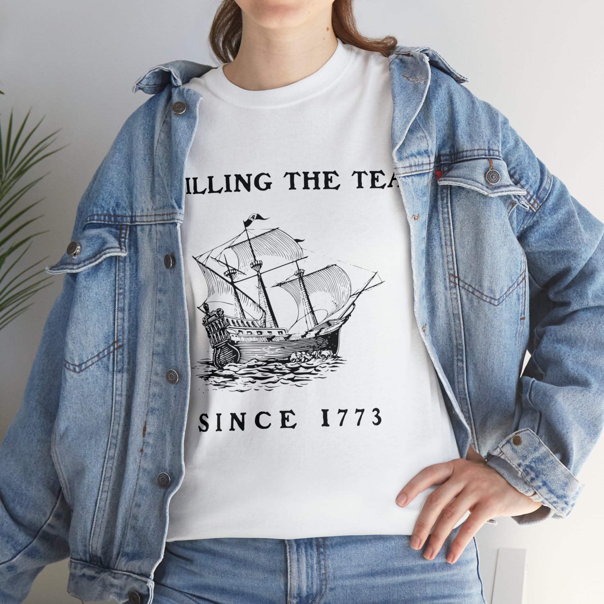 "Spilling The Tea, Since 1773" T-Shirt - Weave Got Gifts - Unique Gifts You Won’t Find Anywhere Else!