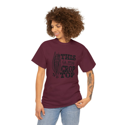 "This Is My Crop Top" T-Shirt - Weave Got Gifts - Unique Gifts You Won’t Find Anywhere Else!