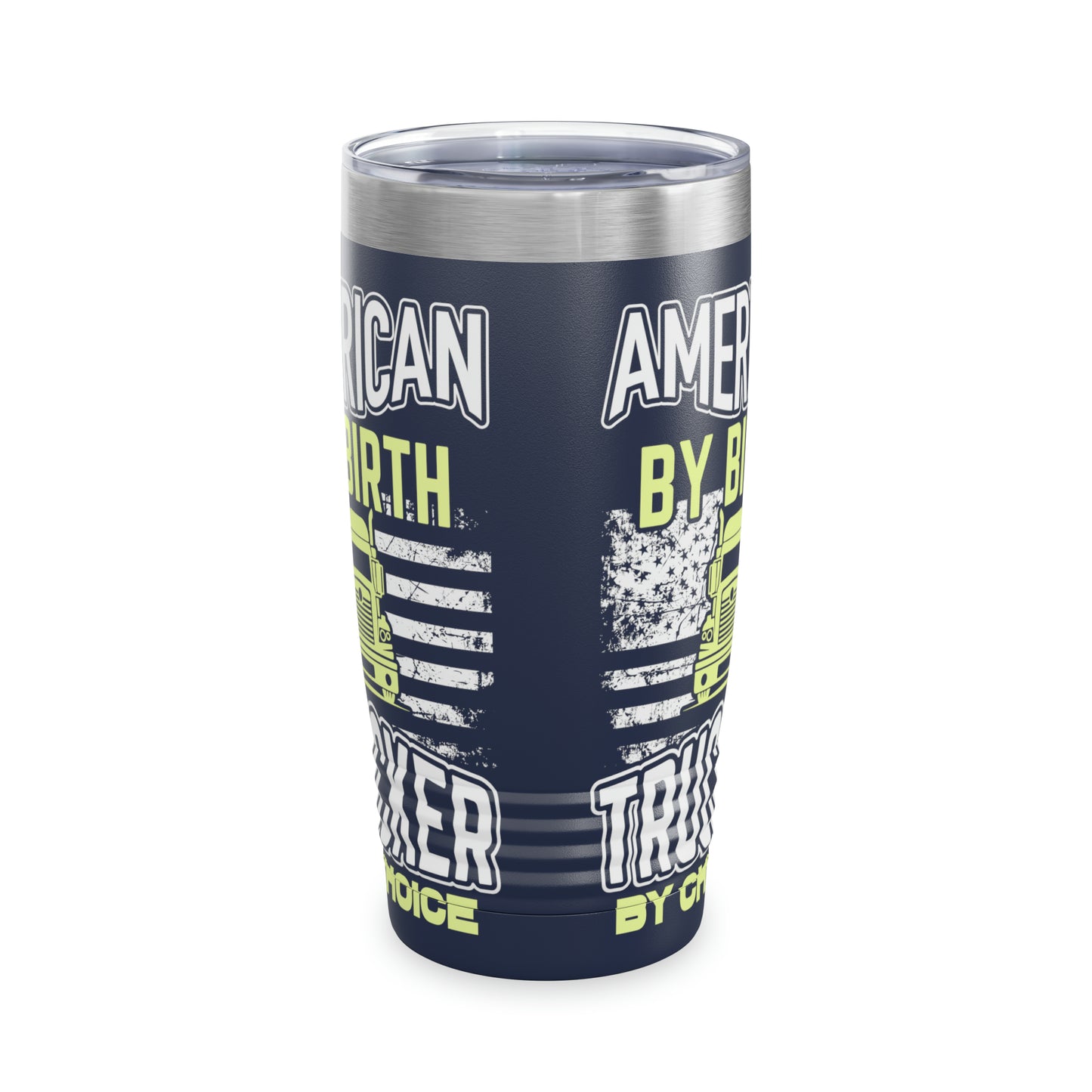 "American Trucker" Tumbler - Weave Got Gifts - Unique Gifts You Won’t Find Anywhere Else!