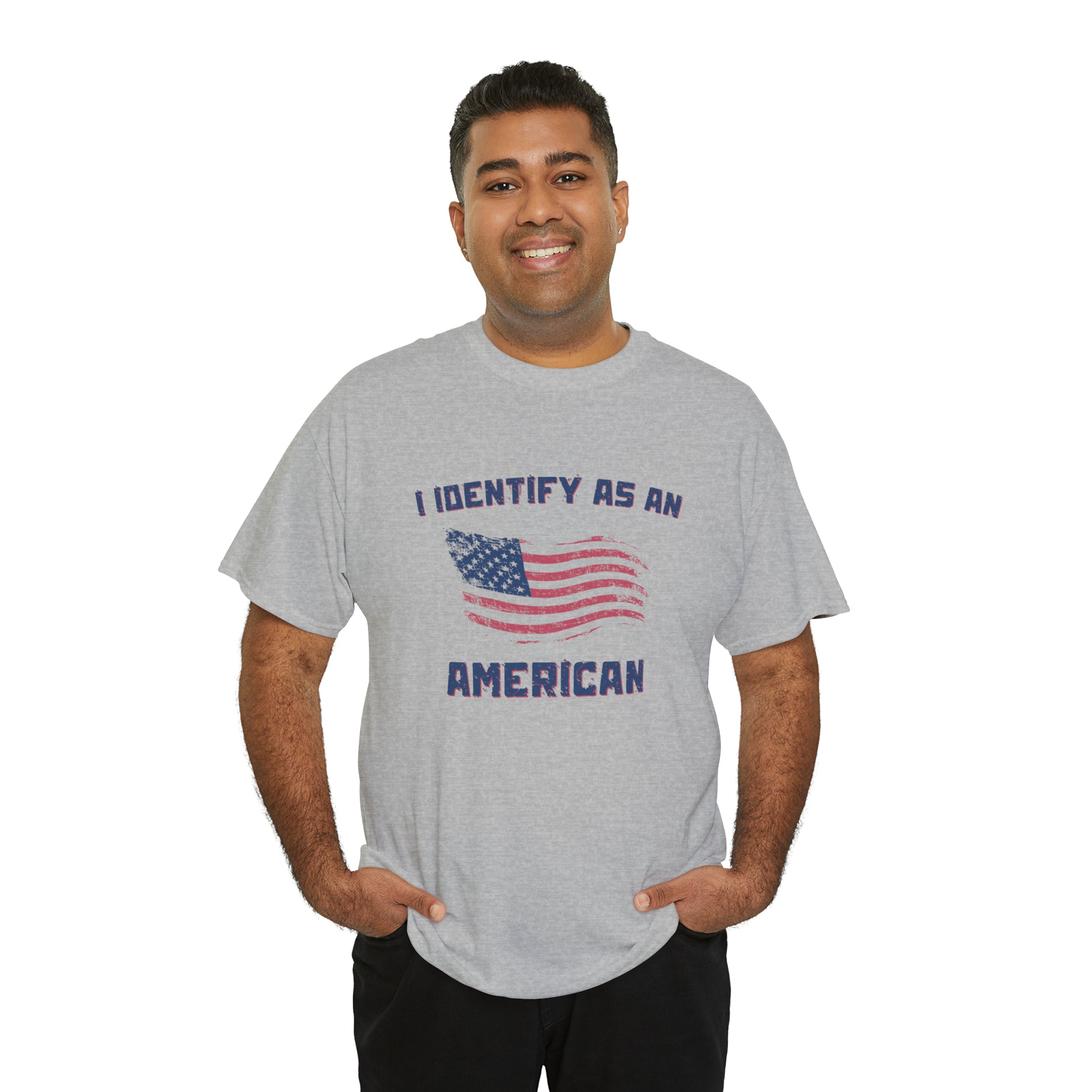 "I Identify As An American" T-Shirt - Weave Got Gifts - Unique Gifts You Won’t Find Anywhere Else!