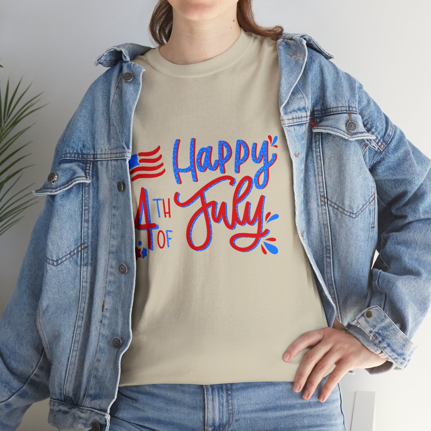 "Happy 4th Of July" T-Shirt - Weave Got Gifts - Unique Gifts You Won’t Find Anywhere Else!