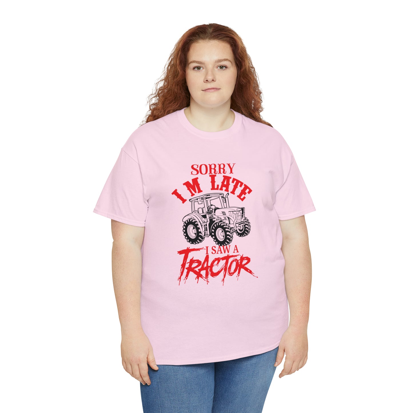 "Sorry I'm Late, I Saw A Tractor" T-Shirt - Weave Got Gifts - Unique Gifts You Won’t Find Anywhere Else!