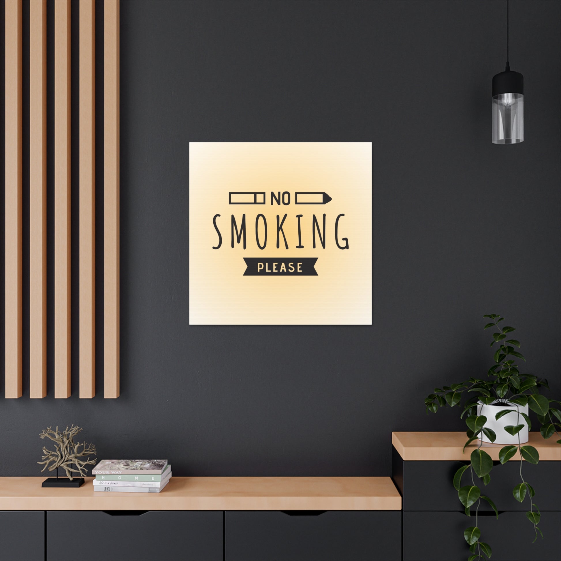 "No Smoking Please" Wall Art - Weave Got Gifts - Unique Gifts You Won’t Find Anywhere Else!