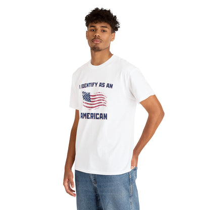 "I Identify As An American" T-Shirt - Weave Got Gifts - Unique Gifts You Won’t Find Anywhere Else!