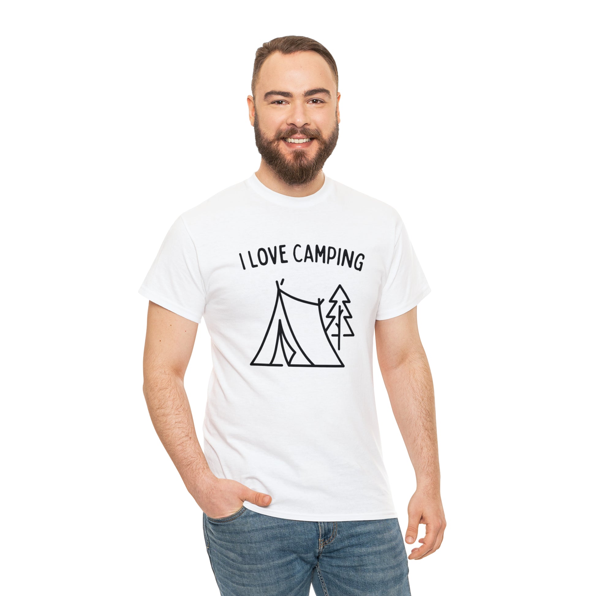 "I Love Camping" T-Shirt - Weave Got Gifts - Unique Gifts You Won’t Find Anywhere Else!