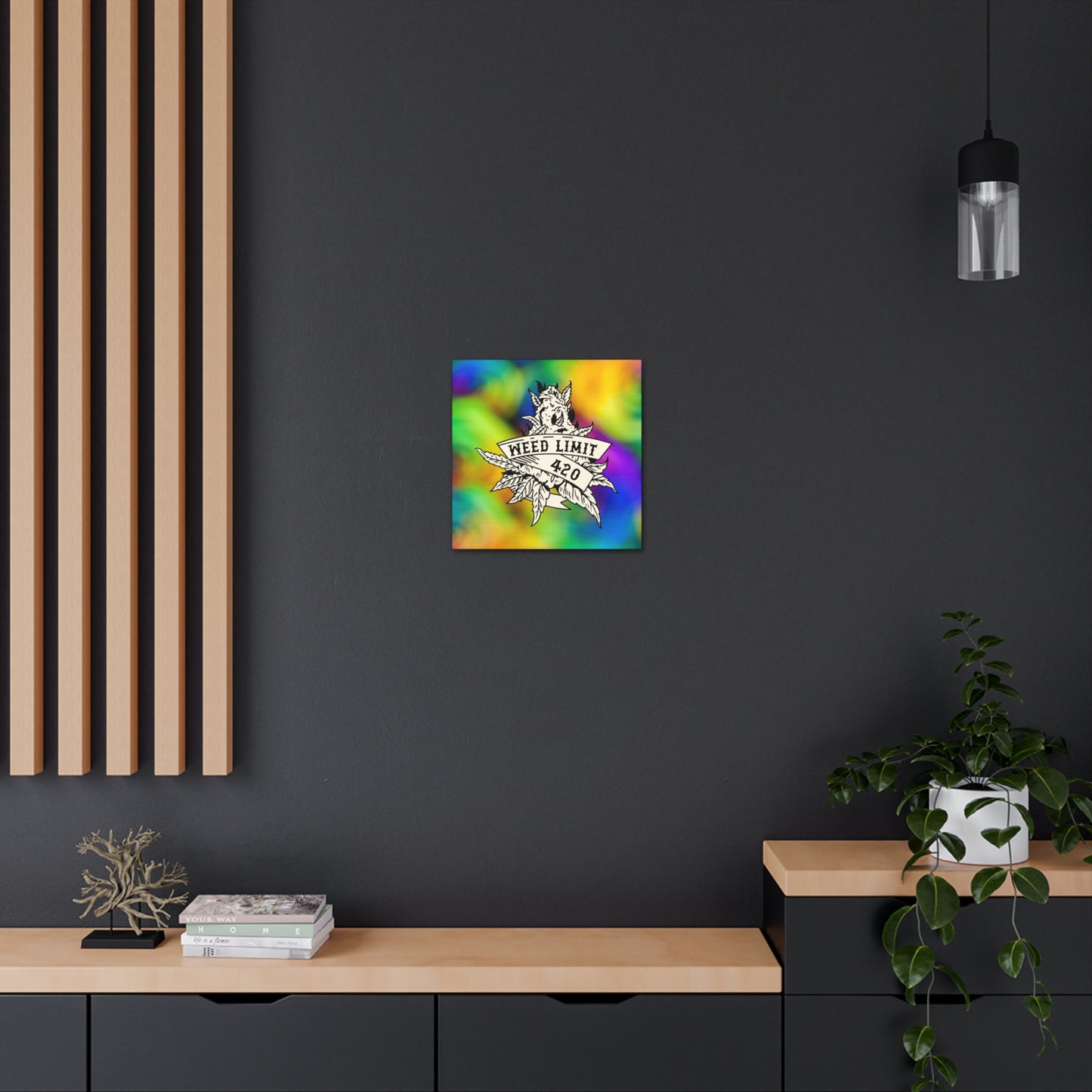 "Trippy Weed Limit 420" Wall Art - Weave Got Gifts - Unique Gifts You Won’t Find Anywhere Else!