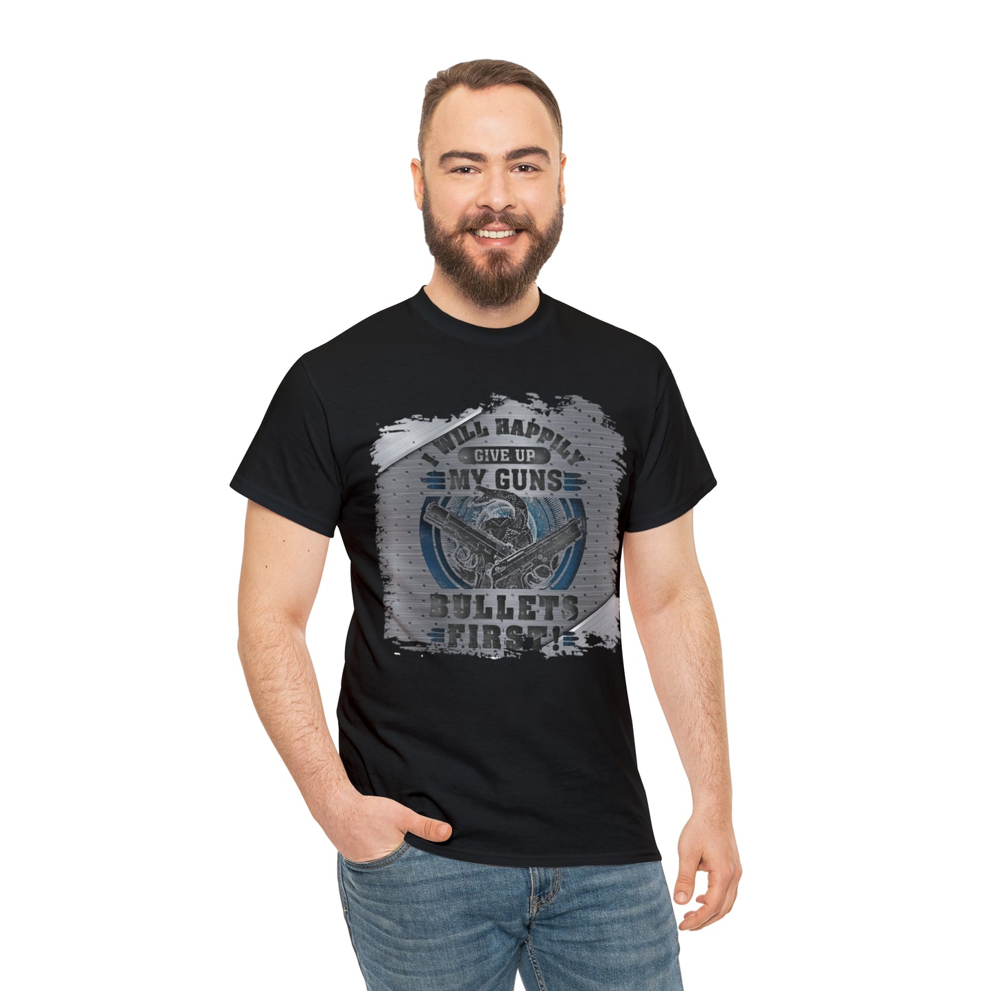 "Bullets First" T-Shirt - Weave Got Gifts - Unique Gifts You Won’t Find Anywhere Else!