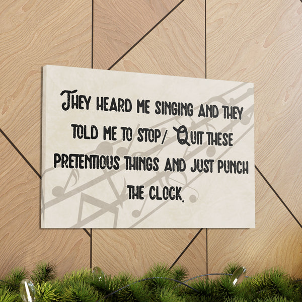 "Custom Lyrics" Wall Art - Weave Got Gifts - Unique Gifts You Won’t Find Anywhere Else!