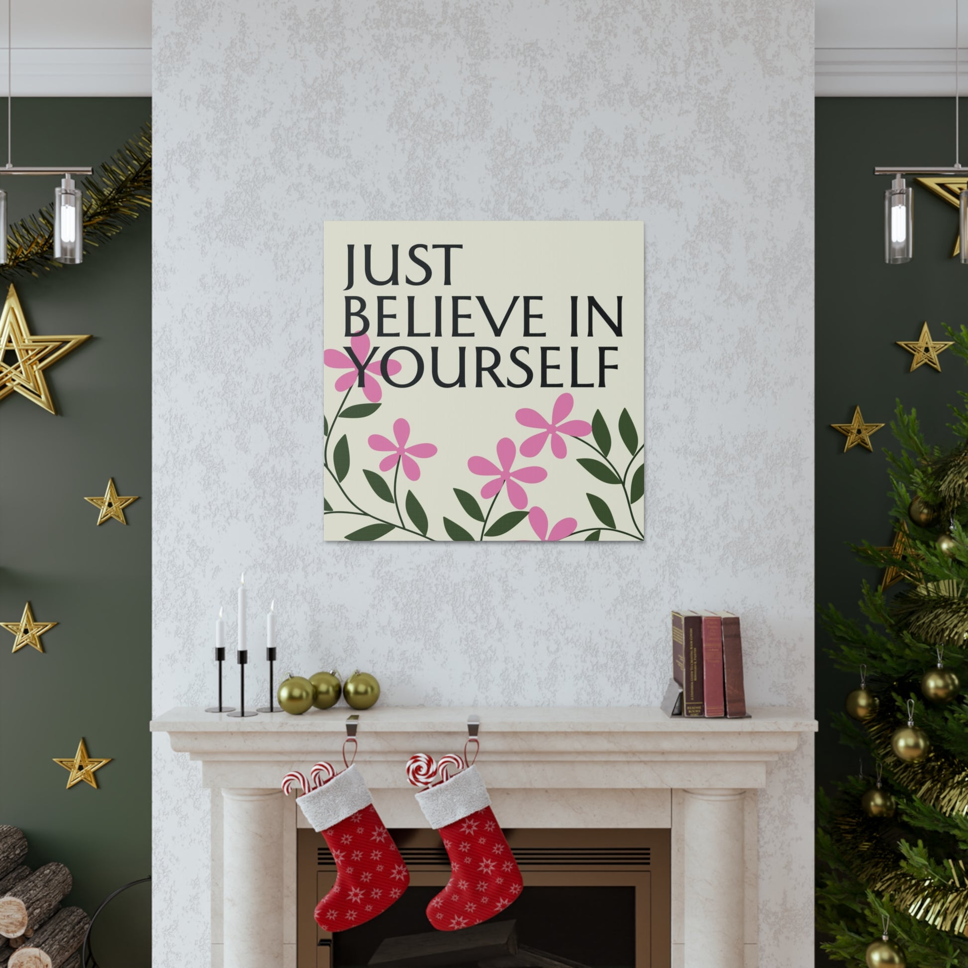 "Just Believe In Yourself" Wall Art - Weave Got Gifts - Unique Gifts You Won’t Find Anywhere Else!