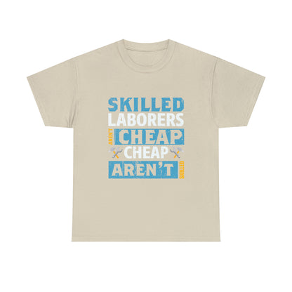 "Excellence in Craftsmanship" t-shirt, a tribute to skilled professionals.