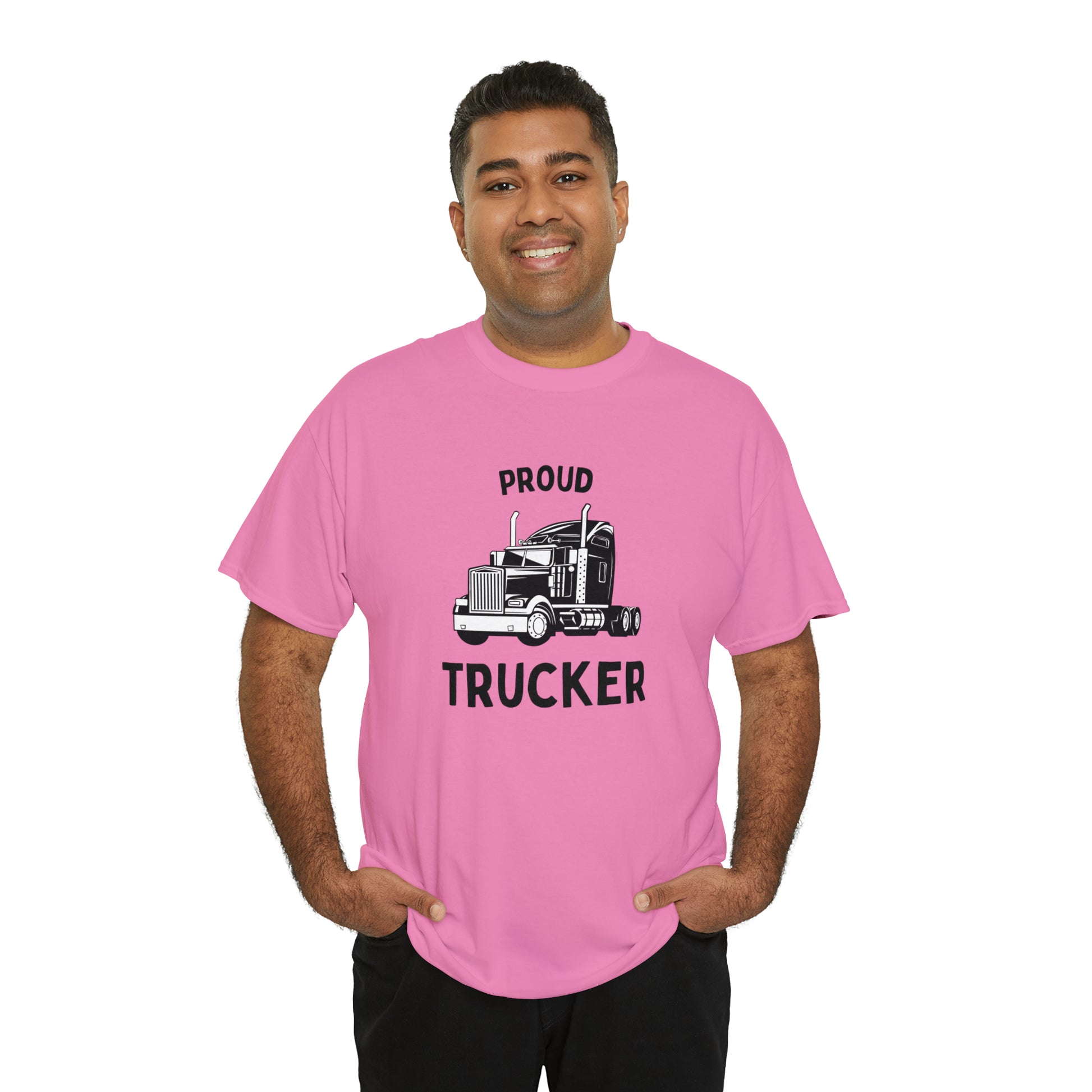 "Proud Trucker" T-Shirt - Weave Got Gifts - Unique Gifts You Won’t Find Anywhere Else!