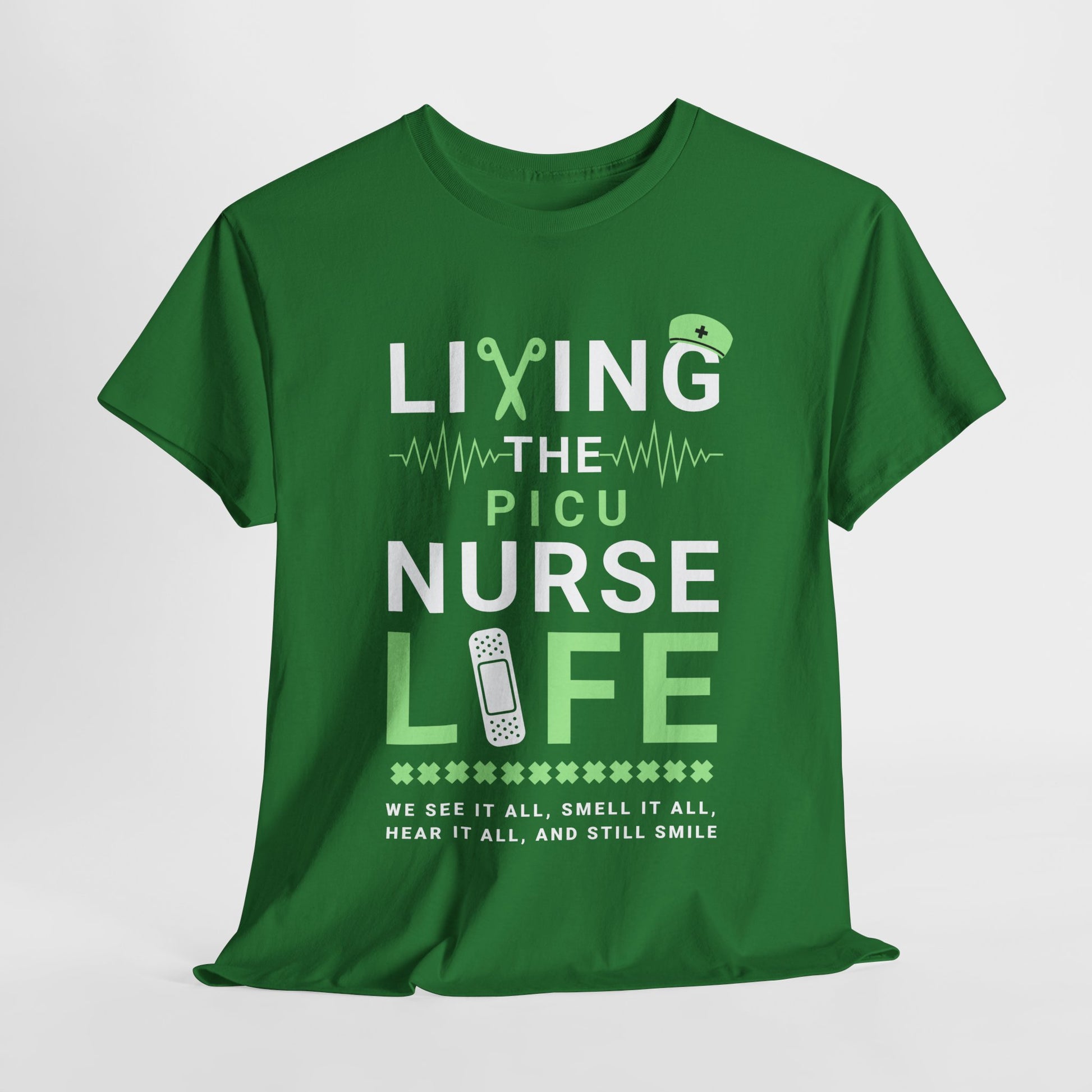 PICU nurse life t-shirt for women
