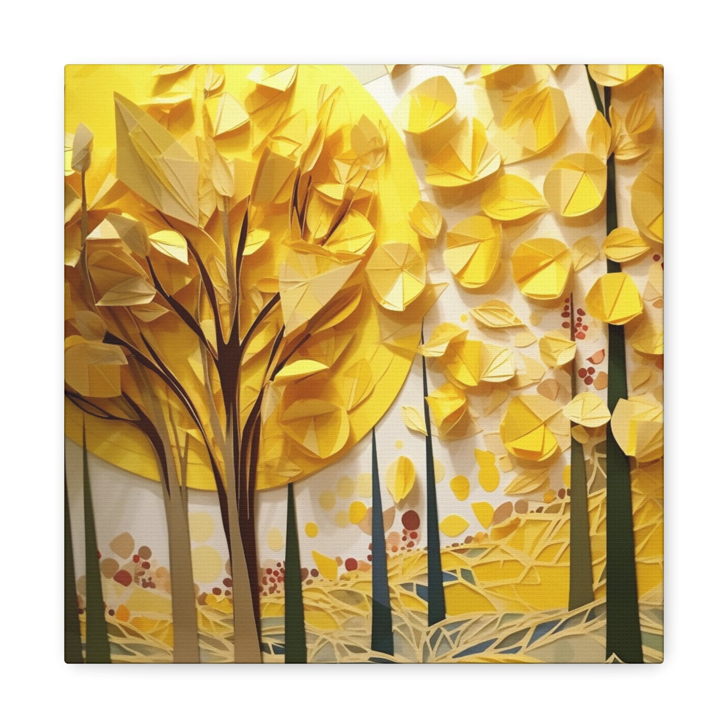 Golden Forest" Wall Art - Weave Got Gifts - Unique Gifts You Won’t Find Anywhere Else!