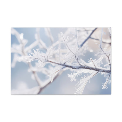 "Frozen Branch In Nature" Wall Art - Weave Got Gifts - Unique Gifts You Won’t Find Anywhere Else!