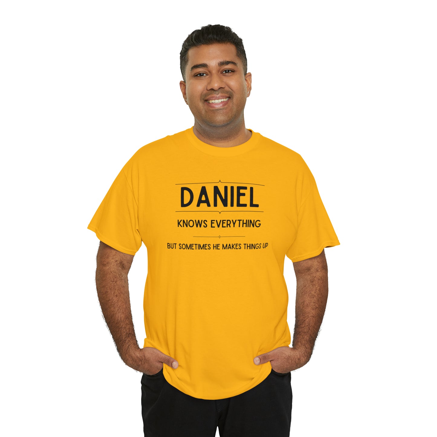 "Daniel Knows Everything" T-Shirt - Weave Got Gifts - Unique Gifts You Won’t Find Anywhere Else!