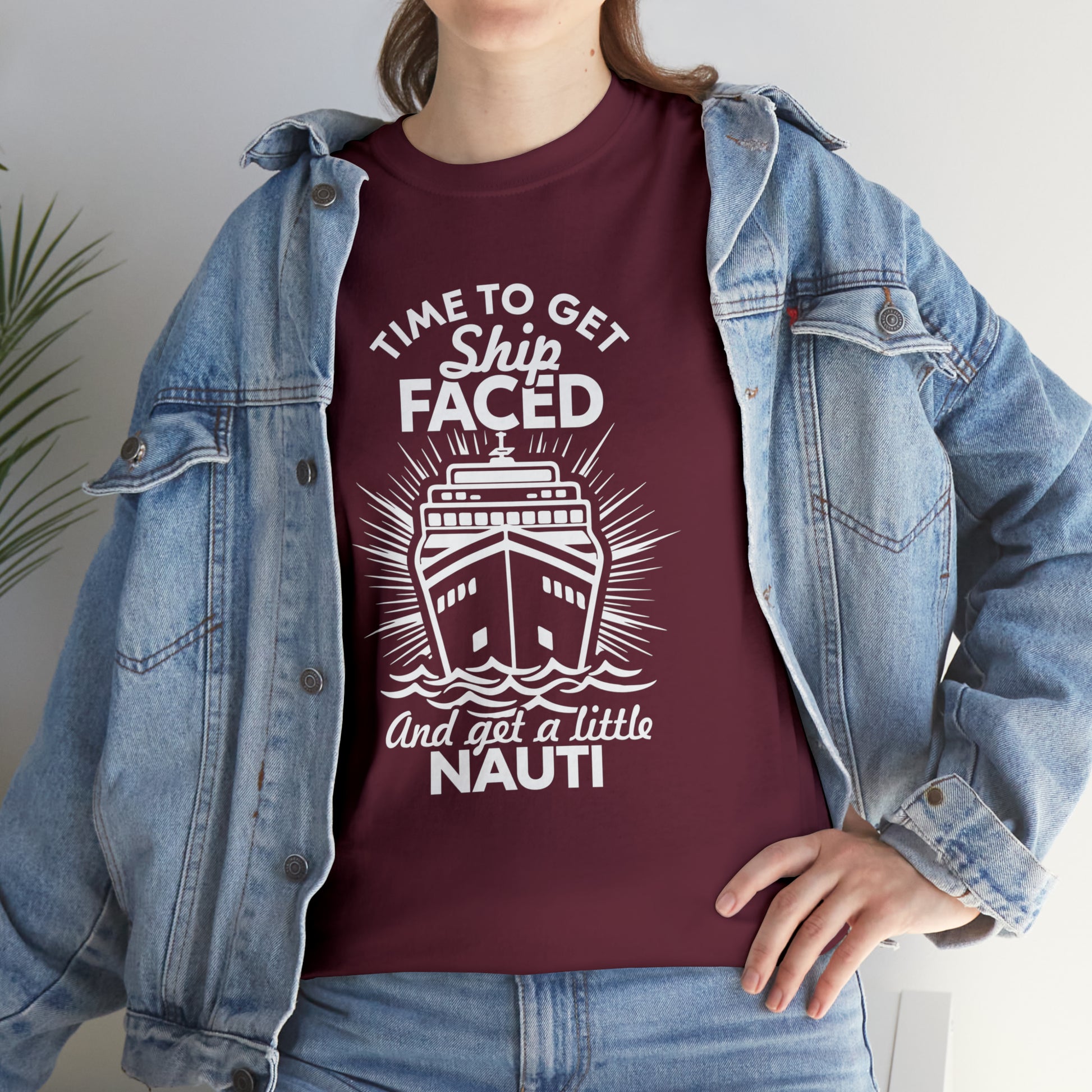 "Time To Get Ship Faced" T-Shirt - Weave Got Gifts - Unique Gifts You Won’t Find Anywhere Else!