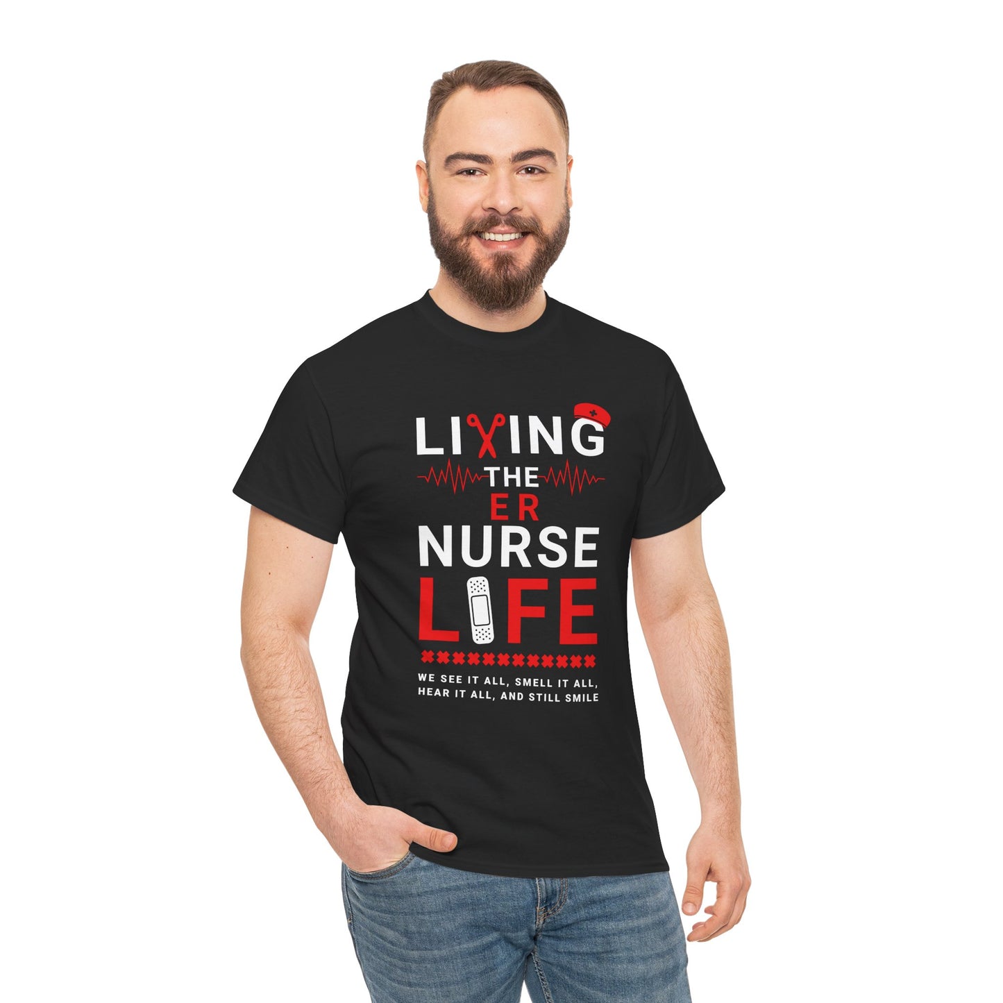 Funny ER nurse t-shirt with quote
