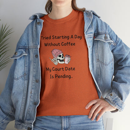 "I Tried A Day Without Coffee" T-Shirt - Weave Got Gifts - Unique Gifts You Won’t Find Anywhere Else!