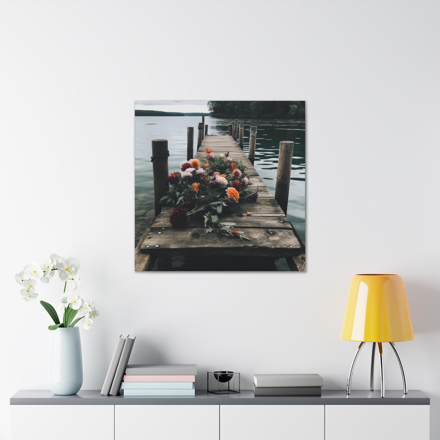 "Romantic Lake Photo" Wall Art - Weave Got Gifts - Unique Gifts You Won’t Find Anywhere Else!