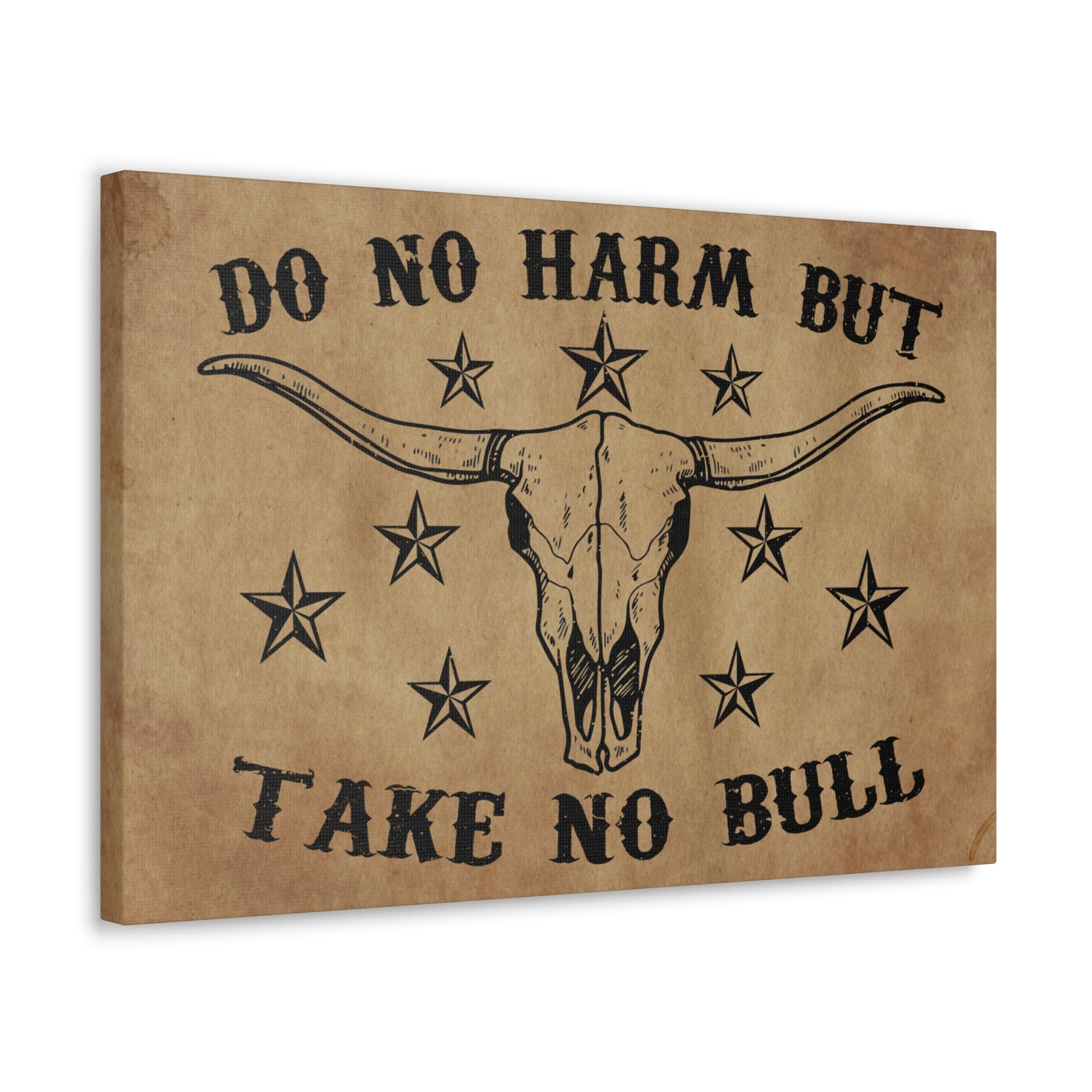 "Do No Harm But Take No Bull" Wall Art - Weave Got Gifts - Unique Gifts You Won’t Find Anywhere Else!