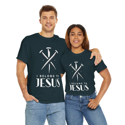 High-quality i belong to Jesus t-shirt with classic fit and soft fabric
