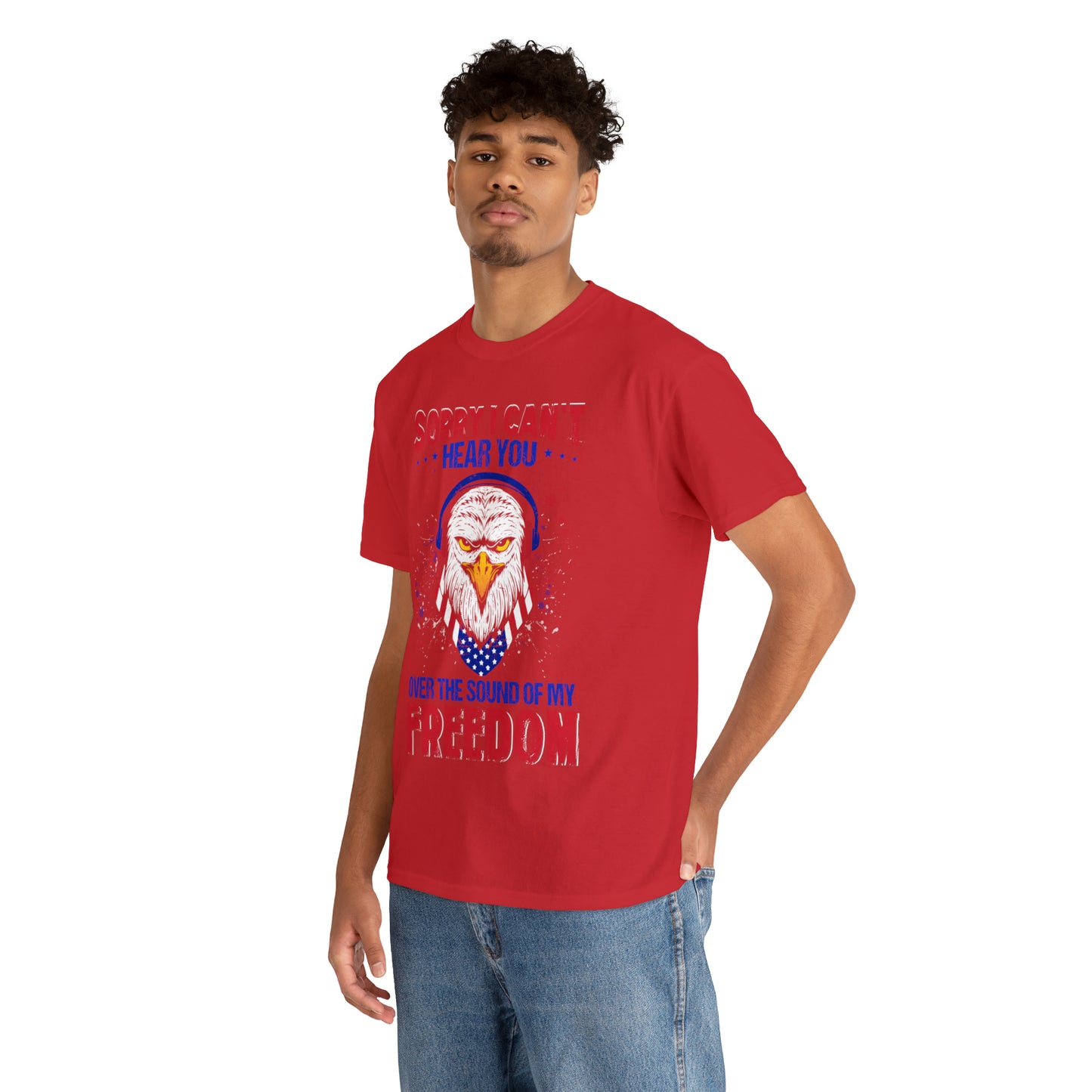 "Can't Hear You Over The Sound Of My Freedom" T-Shirt - Weave Got Gifts - Unique Gifts You Won’t Find Anywhere Else!