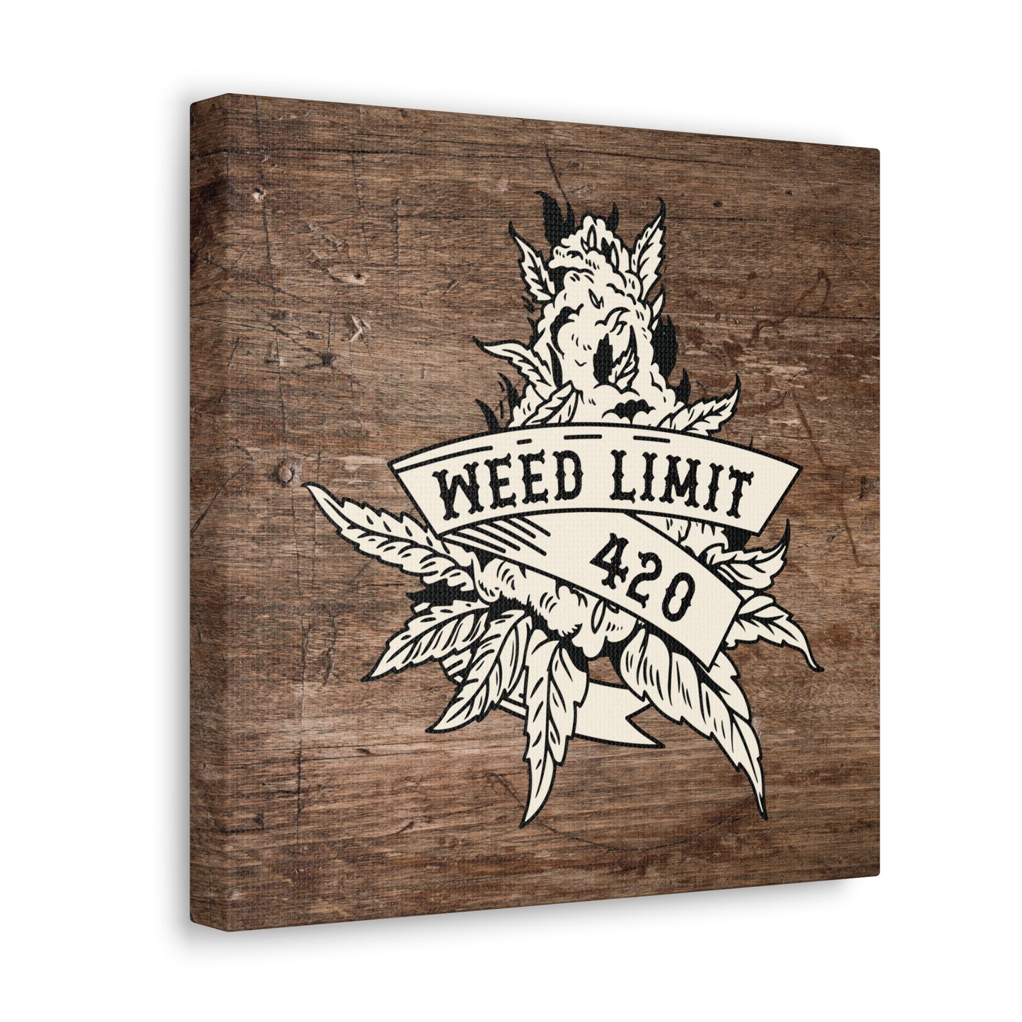 "Weed Limit 420" Wall Art - Weave Got Gifts - Unique Gifts You Won’t Find Anywhere Else!