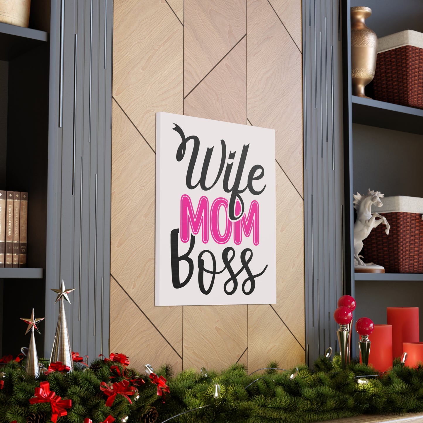 "Wife, Mom, Boss" Wall Art - Weave Got Gifts - Unique Gifts You Won’t Find Anywhere Else!