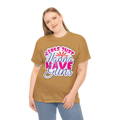 "Girl Just Wanna Have Guns" T-Shirt - Weave Got Gifts - Unique Gifts You Won’t Find Anywhere Else!