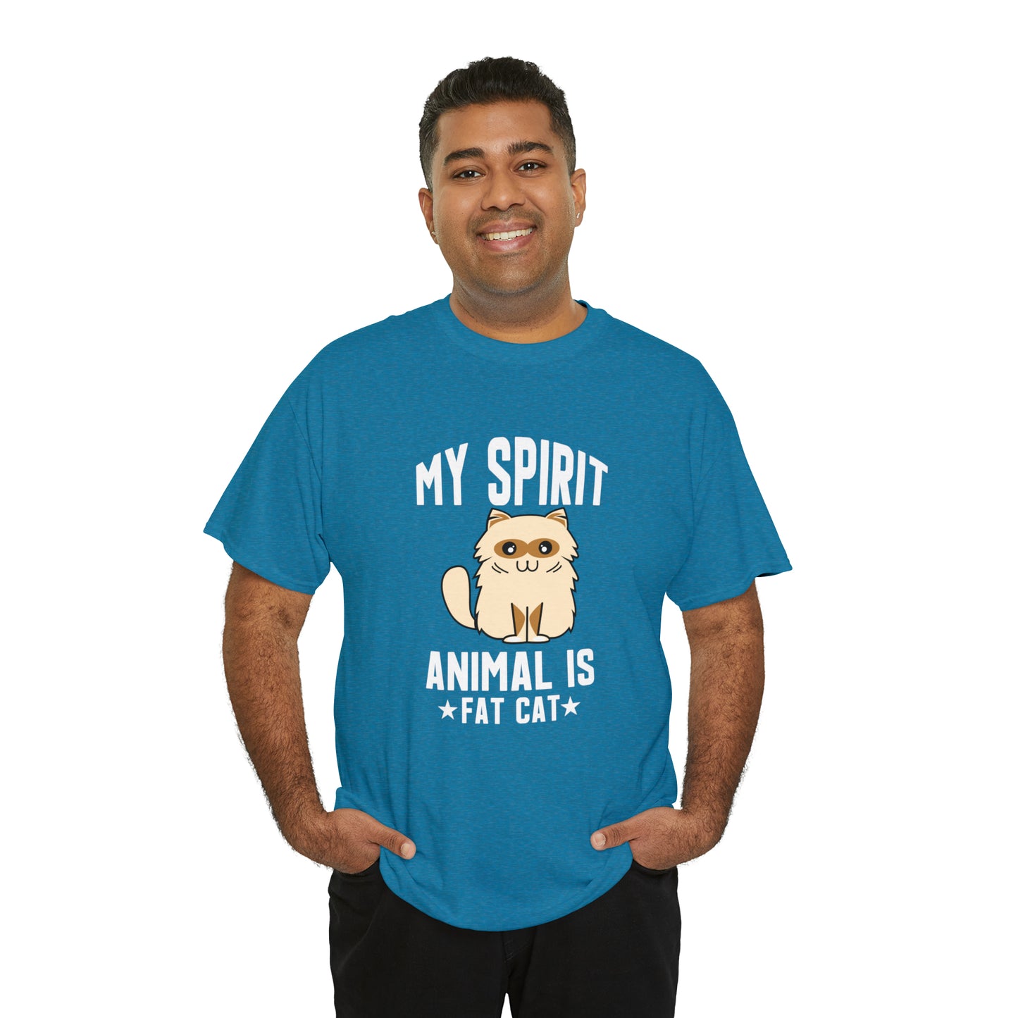 "Fat Cat Spirit Animal" T-Shirt - Weave Got Gifts - Unique Gifts You Won’t Find Anywhere Else!