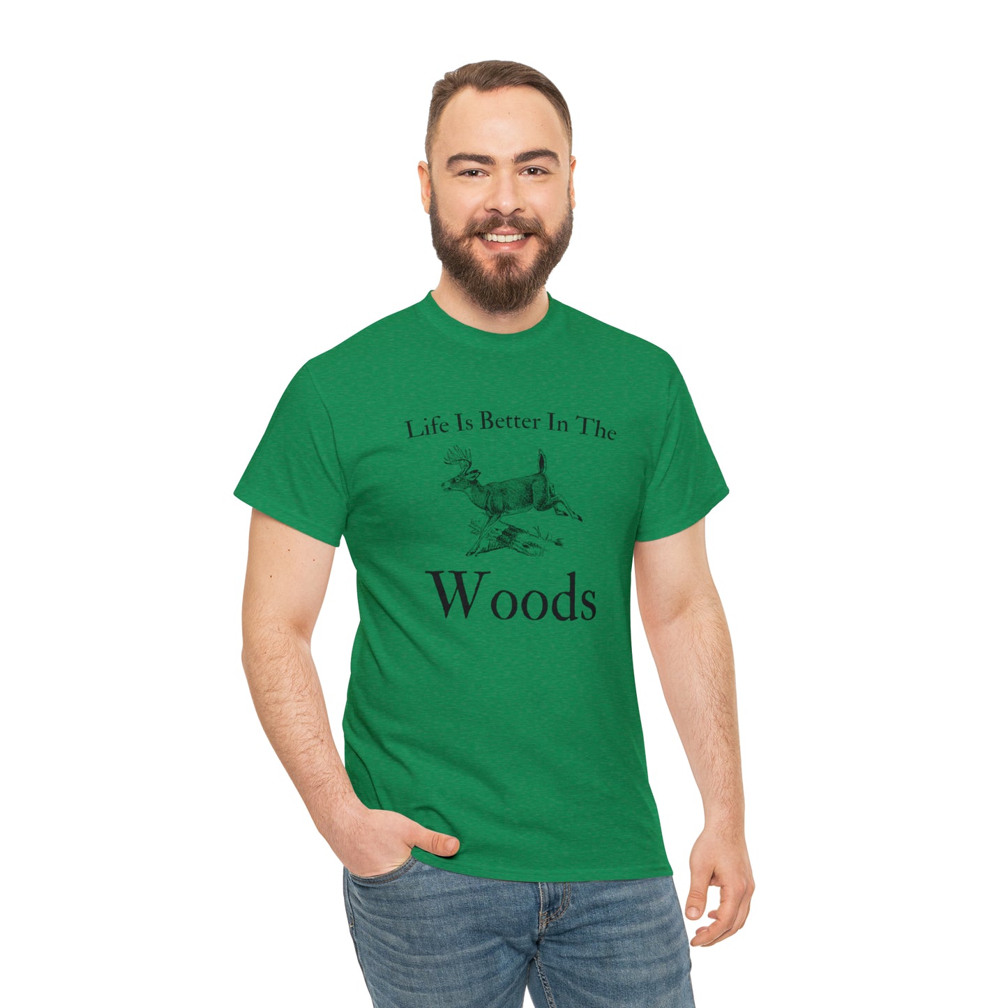 "Life Is Better In The Woods" T-Shirt - Weave Got Gifts - Unique Gifts You Won’t Find Anywhere Else!