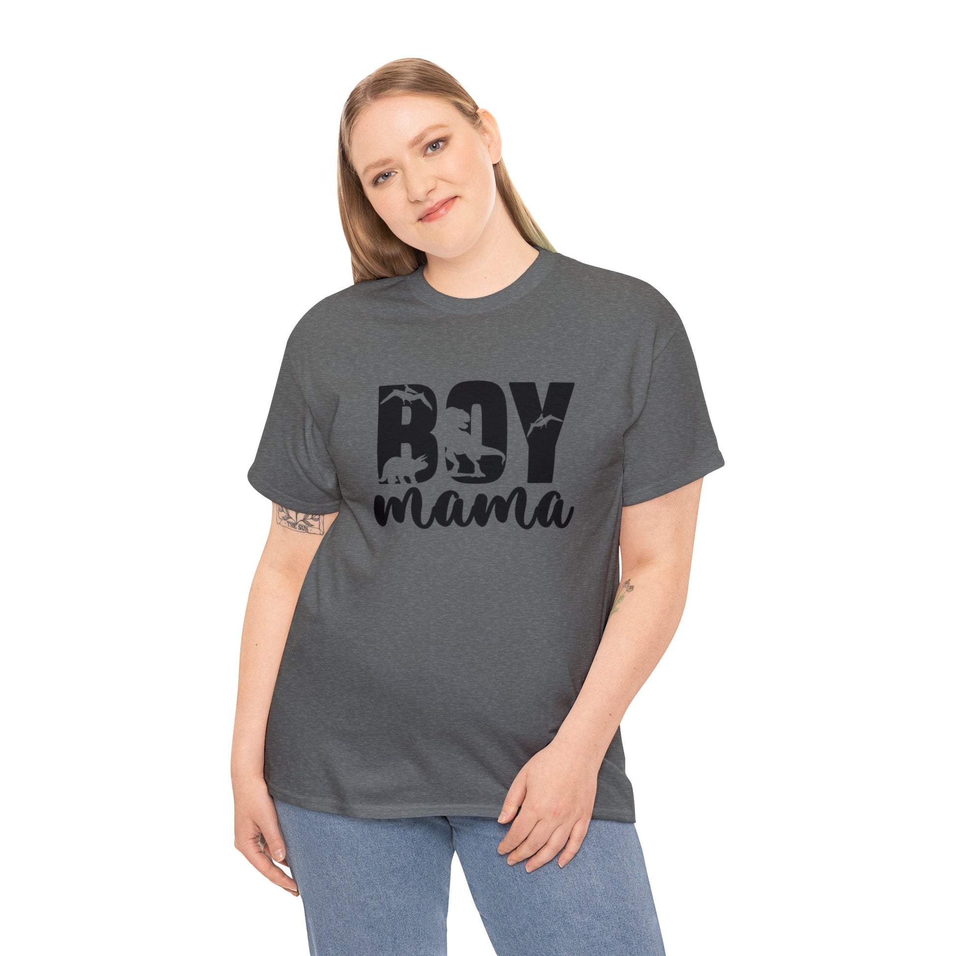 "Boy Mama" Women's T-Shirt - Weave Got Gifts - Unique Gifts You Won’t Find Anywhere Else!