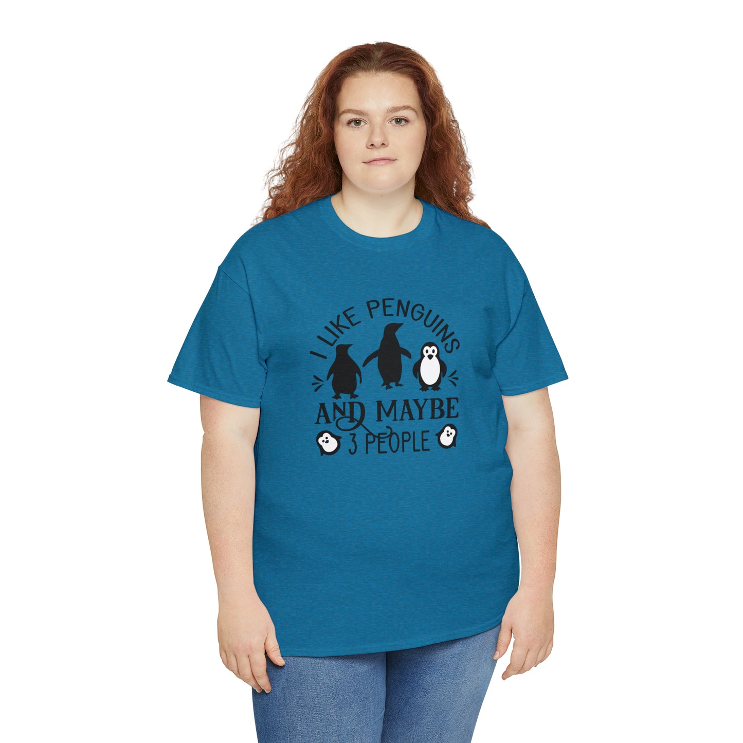 "I Like Penguins & Maybe 3 People" T-Shirt - Weave Got Gifts - Unique Gifts You Won’t Find Anywhere Else!