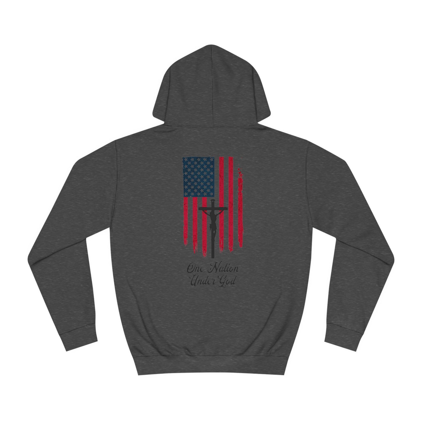 Comfortable one nation under god sweatshirt for cooler days
