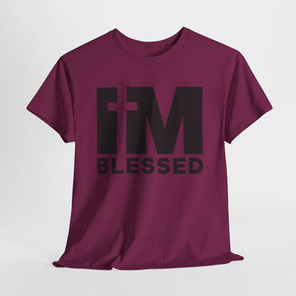 Inspiring Christian tee shirt with creative cross design.
