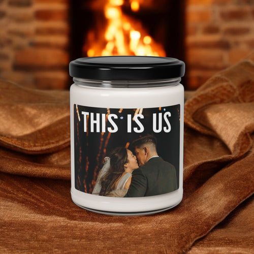 Custom Photo & Text Candle