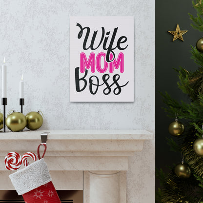 "Wife, Mom, Boss" Wall Art - Weave Got Gifts - Unique Gifts You Won’t Find Anywhere Else!