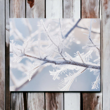 "Frozen Branch In Nature" Wall Art - Weave Got Gifts - Unique Gifts You Won’t Find Anywhere Else!