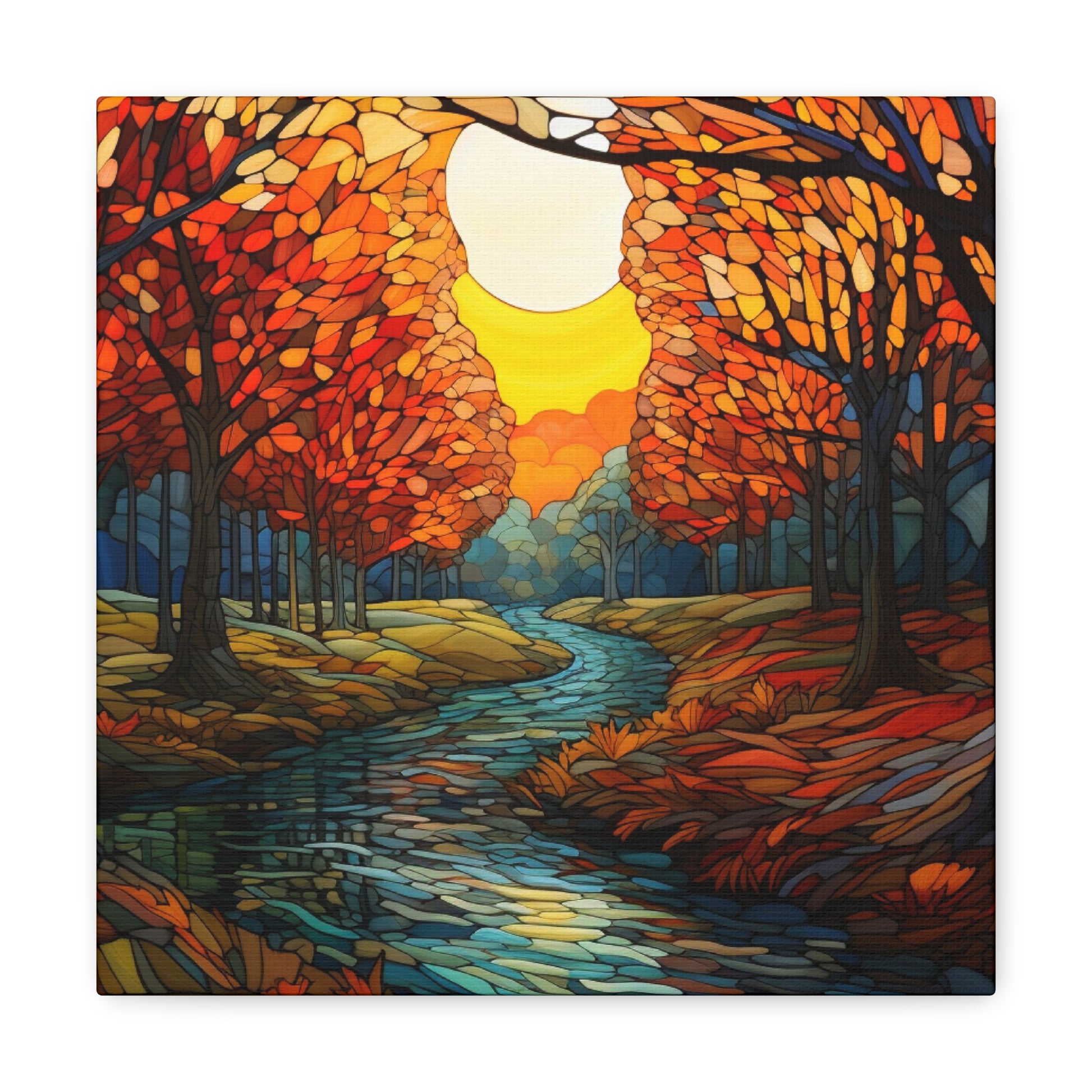 "River Sunset" Wall Art - Weave Got Gifts - Unique Gifts You Won’t Find Anywhere Else!