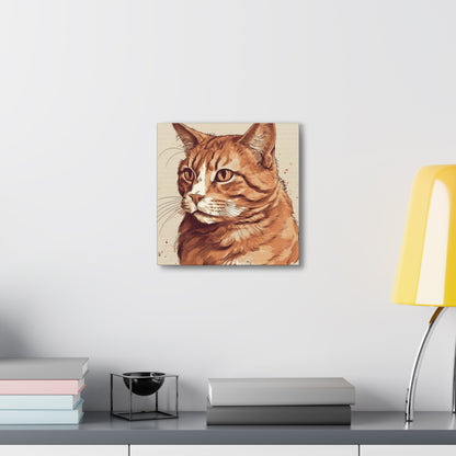 "Watercolor Cat Portrait" Wall Art - Weave Got Gifts - Unique Gifts You Won’t Find Anywhere Else!