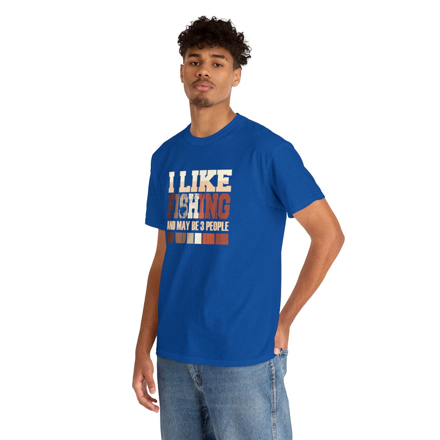 "I Like Fishing & Like 3 People" T-Shirt - Weave Got Gifts - Unique Gifts You Won’t Find Anywhere Else!