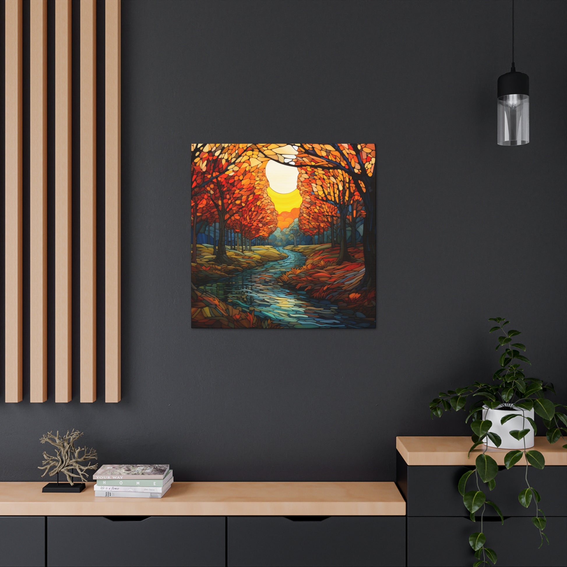 "River Sunset" Wall Art - Weave Got Gifts - Unique Gifts You Won’t Find Anywhere Else!