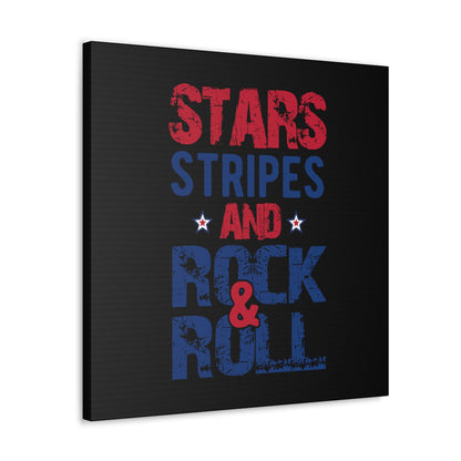 "Stars, Stripes And Rock & Roll" T-Shirt - Weave Got Gifts - Unique Gifts You Won’t Find Anywhere Else!