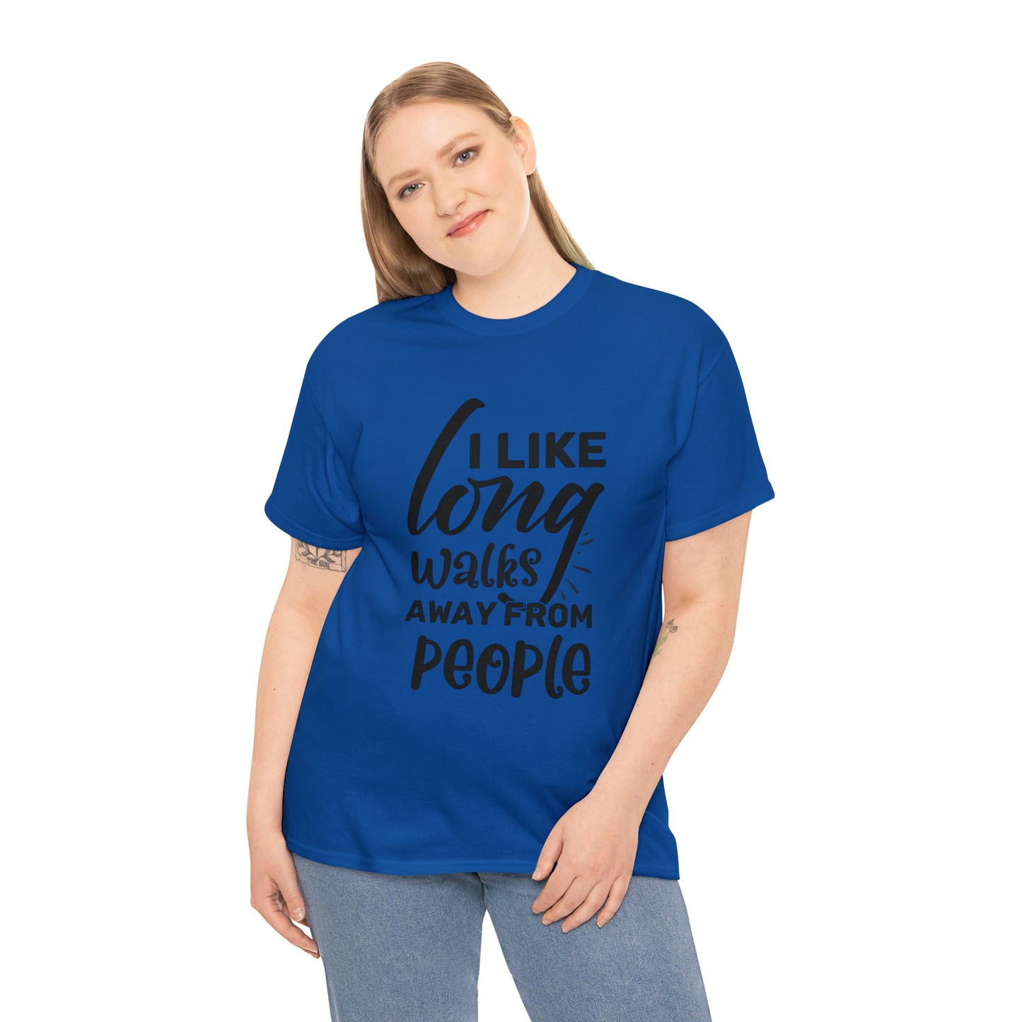 "I Like Long Walks Away From People" T-Shirt - Weave Got Gifts - Unique Gifts You Won’t Find Anywhere Else!