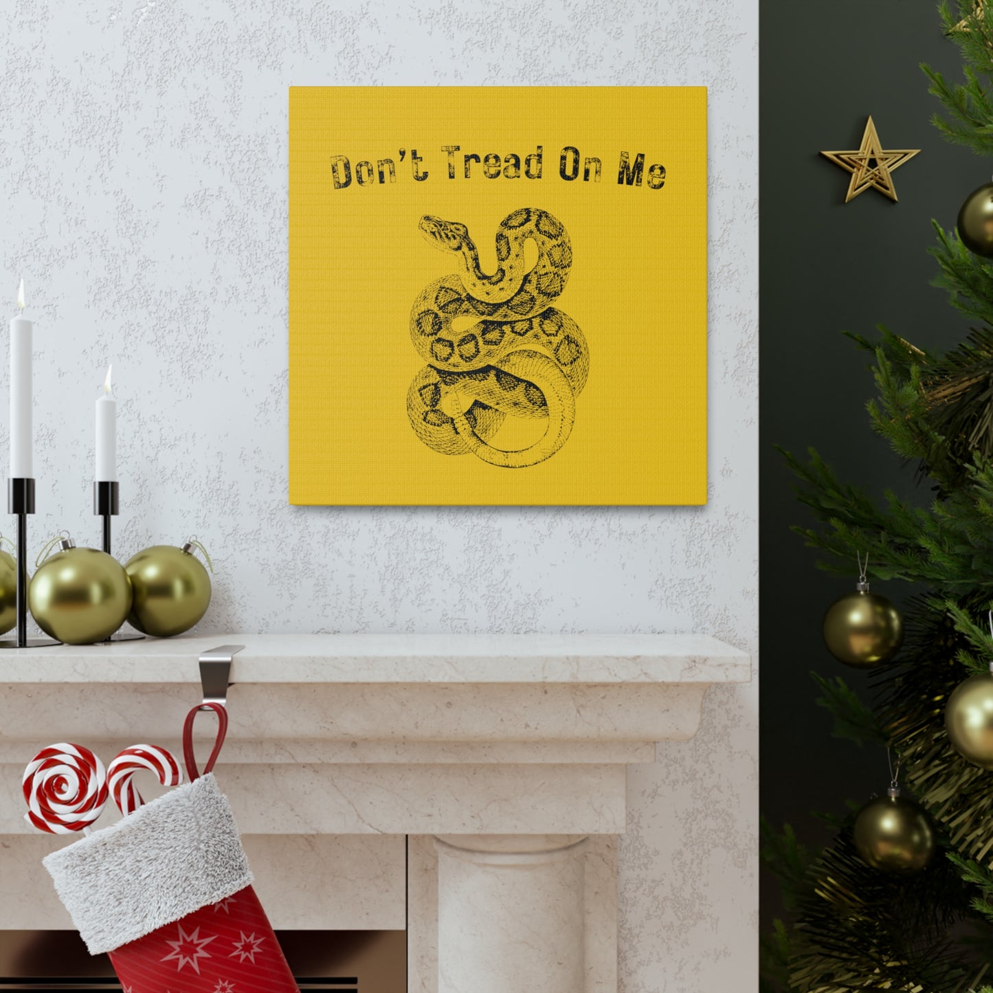 "Don't Tread On Me" Wall Art - Weave Got Gifts - Unique Gifts You Won’t Find Anywhere Else!