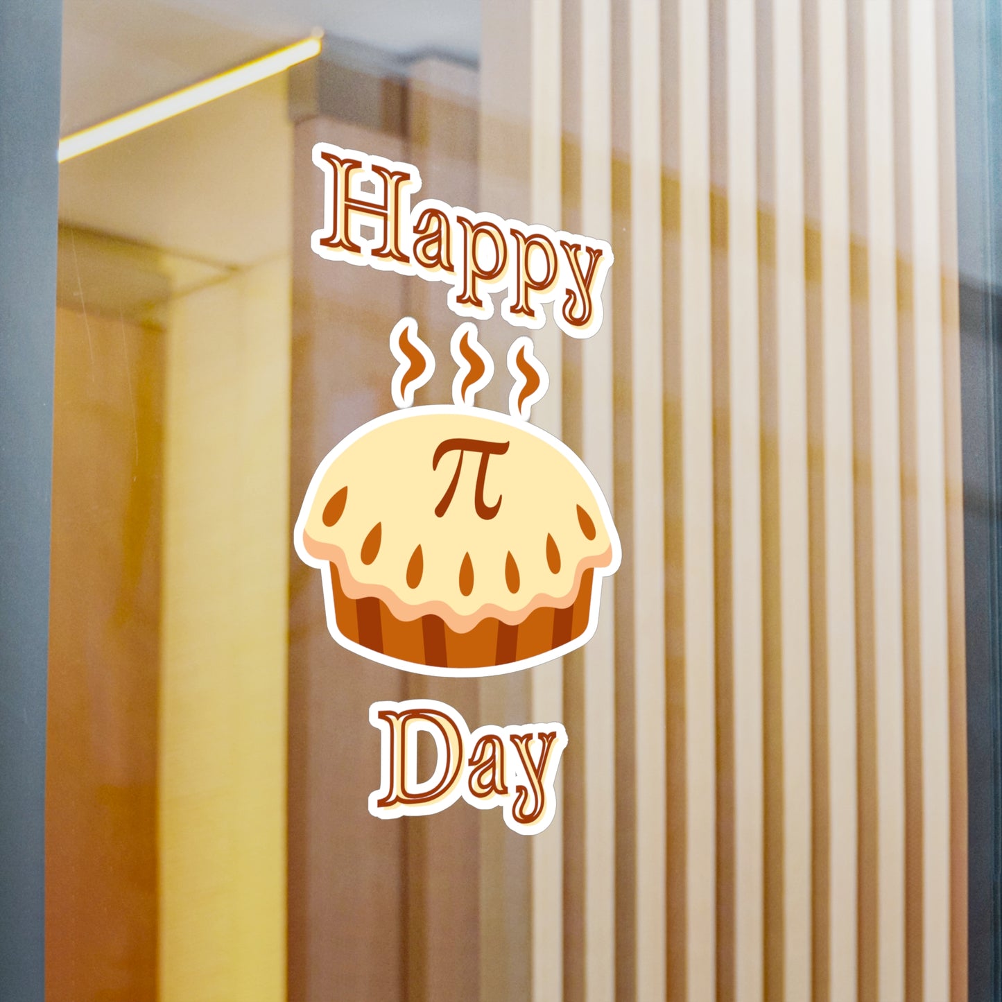 "Happy Pi Day" Kiss-Cut Vinyl Sticker - Weave Got Gifts - Unique Gifts You Won’t Find Anywhere Else!