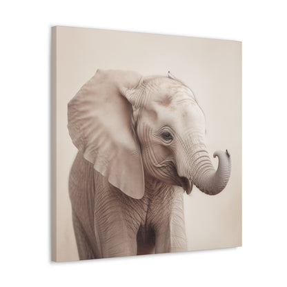 "Baby Elephant Portrait" Wall Art - Weave Got Gifts - Unique Gifts You Won’t Find Anywhere Else!