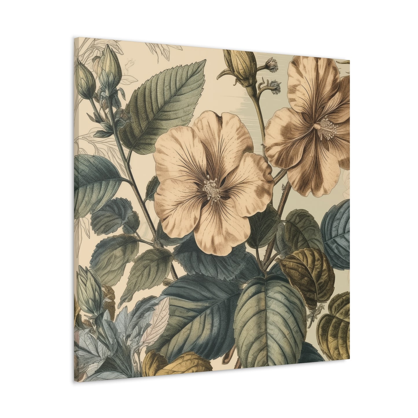 "Vintage Flower Illustrations" Wall Art - Weave Got Gifts - Unique Gifts You Won’t Find Anywhere Else!