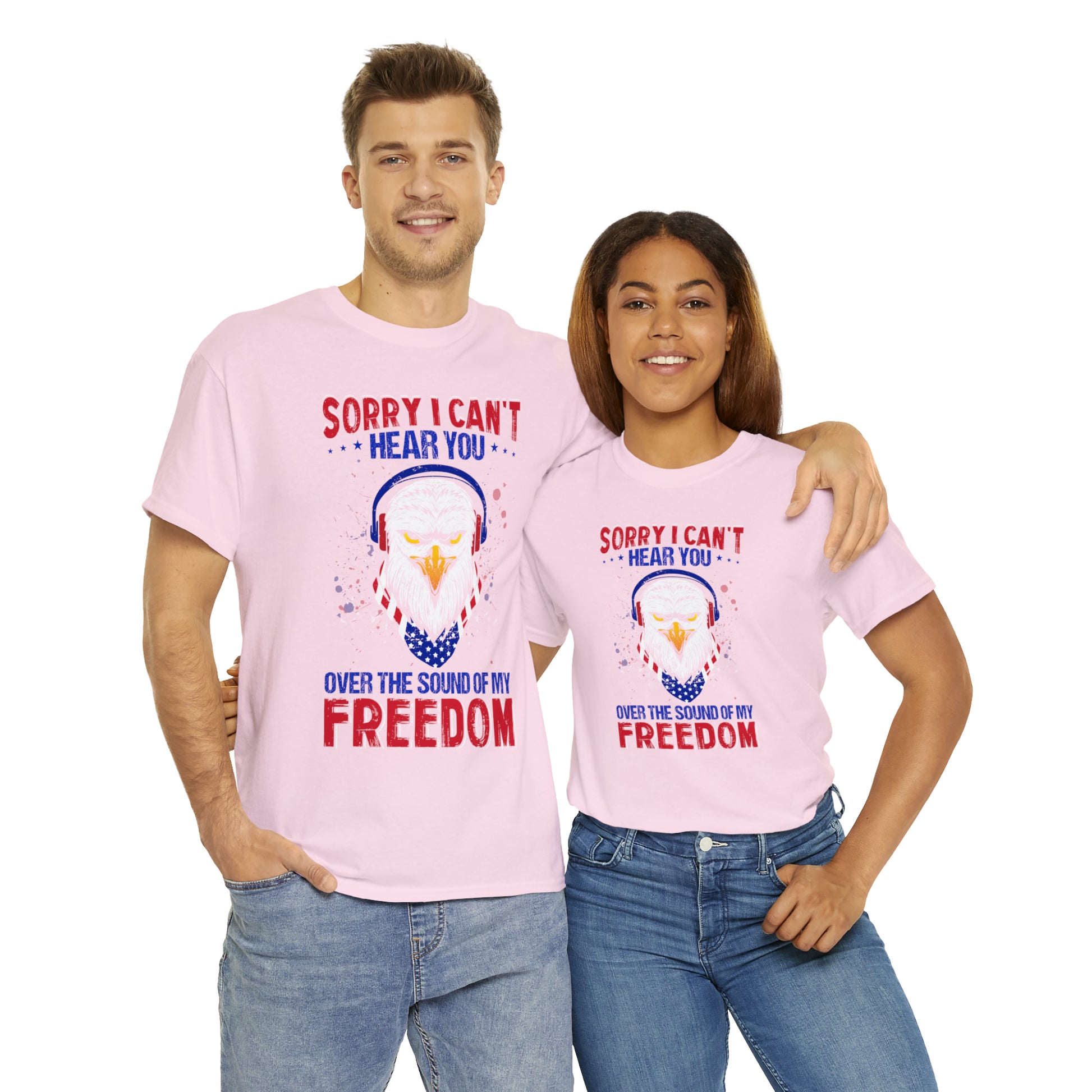 "Can't Hear You Over The Sound Of My Freedom" T-Shirt - Weave Got Gifts - Unique Gifts You Won’t Find Anywhere Else!